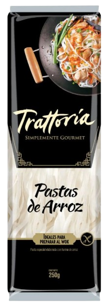 CAROZZI TRATTORIA PASTAS DE ARROZ 250GR