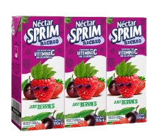 PACK 3 unidades NECTAR SPRIM BERRIES 190ML