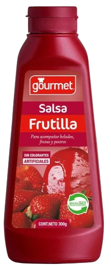 SALSA GOURMET FRUTILLA 300GR