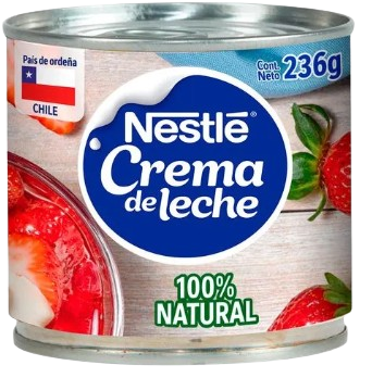 CREMA DE LECHE NESTLE TARRO 236GR