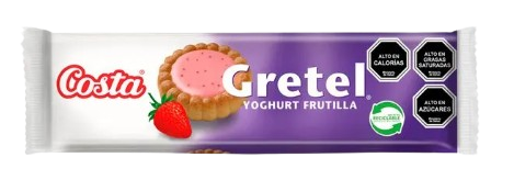 GALLETA COSTA GRETEL YOGURT FRUTILLA 85GR