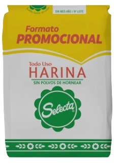 HARINA SELECTA SIN POLVO PROMOCIONAL 600GR