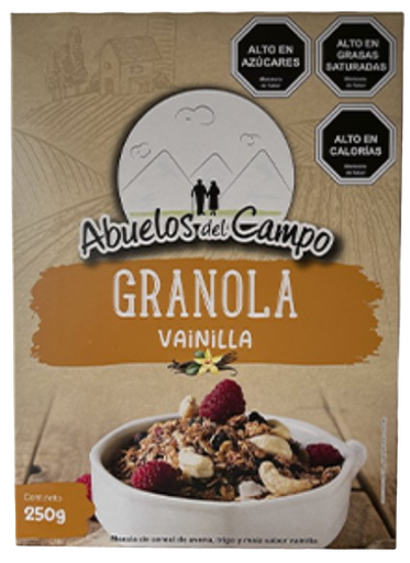 GRANOLA VAINILLA ABUELOS DEL CAMPO 250GR
