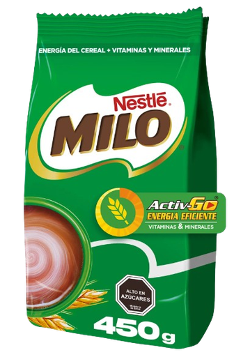 MILO SABORIZANTE BOLSA 450 GR