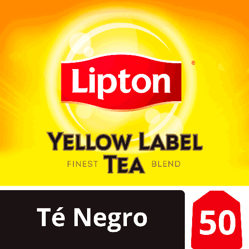 TE LIPTON YELLOW LABEL 50 BOLSAS