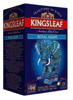 TE KINGS LEAF ROYAL ASSAM 25BOLSAS