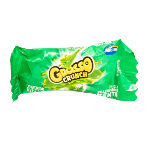 CHICLE GROSSO CRUNCH MENTA 5G