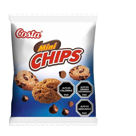 GALLETA COSTA MINI CHOCO CHIPS 35GR