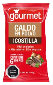 CALDO POLVO COSTILLA GOURMET 48GR