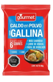 CALDO POLVO GALLINA GOURMET 48GR