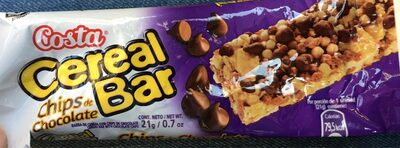 BARRITA DE CEREAL CHIPS DE CHOCOLATE 21G