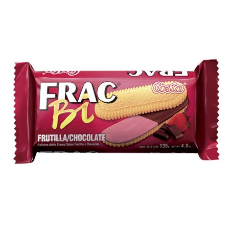 FRAC CHOCOLATE FRUTILLA 130GR