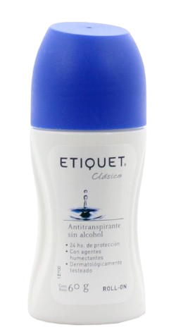 ETIQUET ROLL ON MEN BLUE ICE
