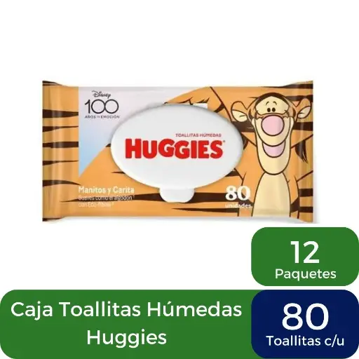 TOALLITAS HUMEDAS HUGGIES 80U